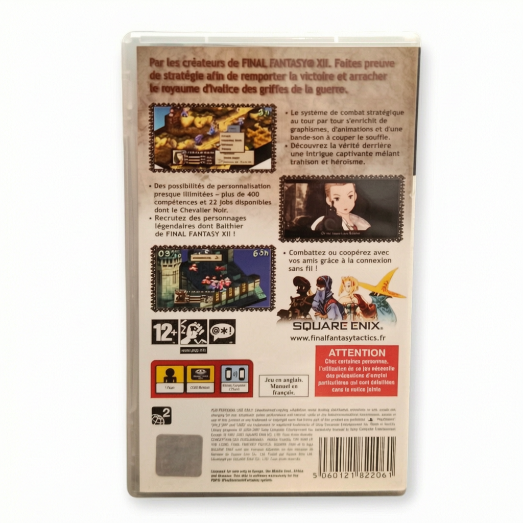 Final Fantasy Tactics Playstation Portable (PSP)
