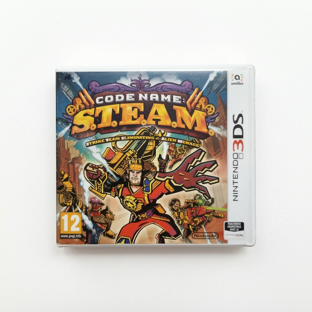 CODE NAME STEAM nintendo 3DS