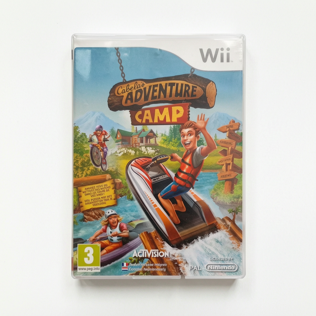 CABELA'S ADVENTURE CAMP nintendo wii