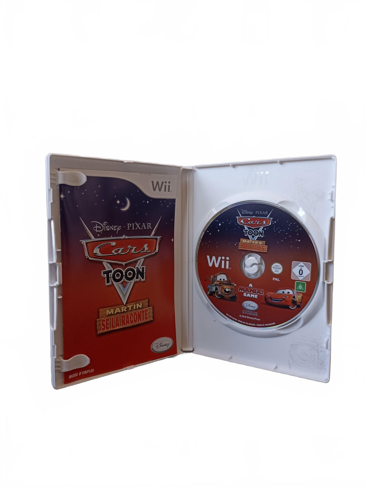 CARS TOON nintendo wii