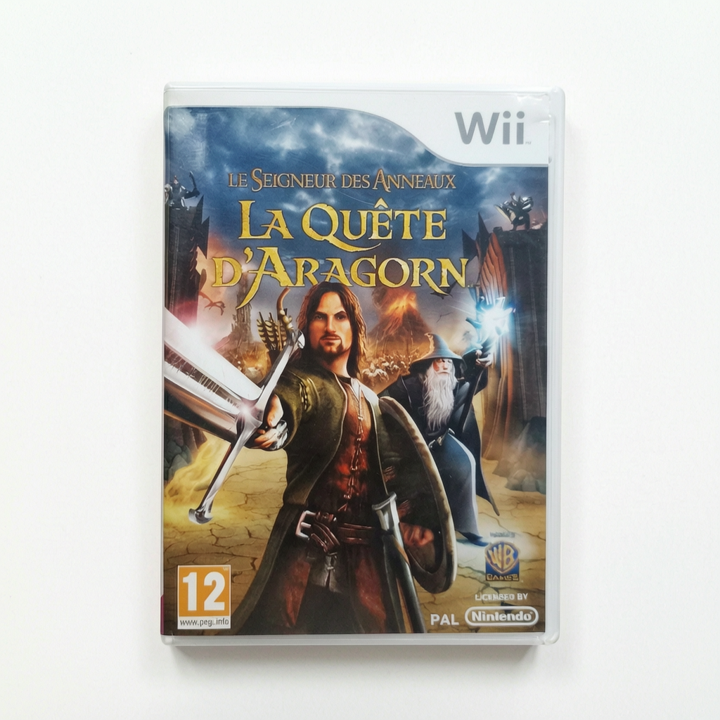 Le seigneur des anneaux la quête d'aragorn nintendo WII