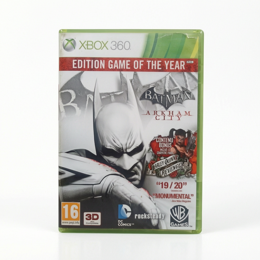 batman arkham city edition game of the year xbox 360
