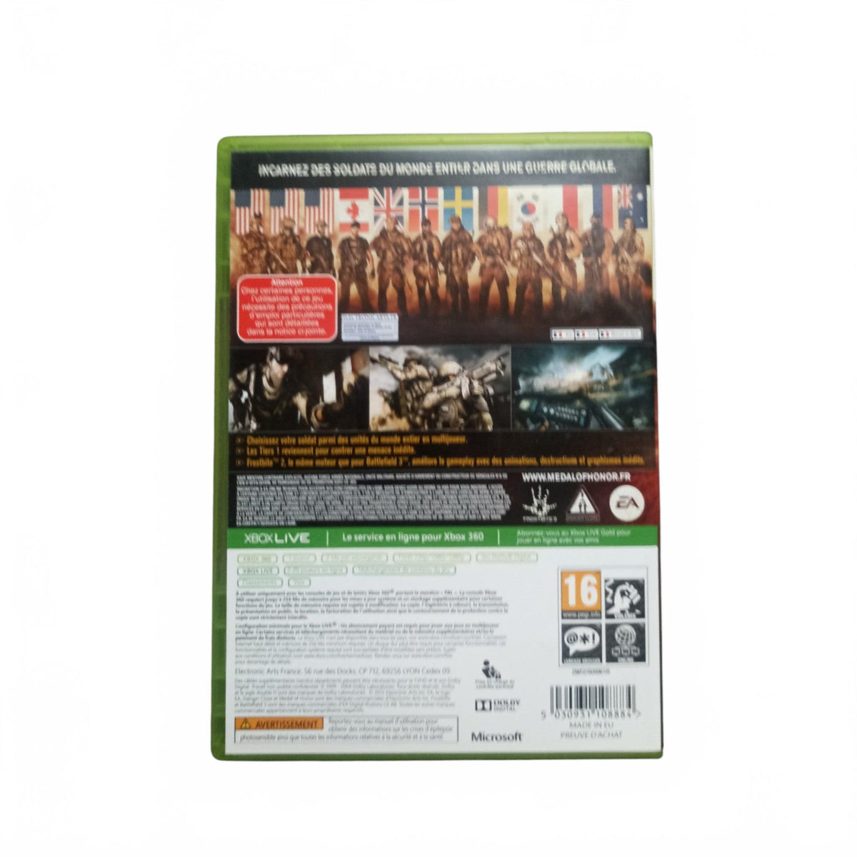 medal of honor warfighter xbox 360