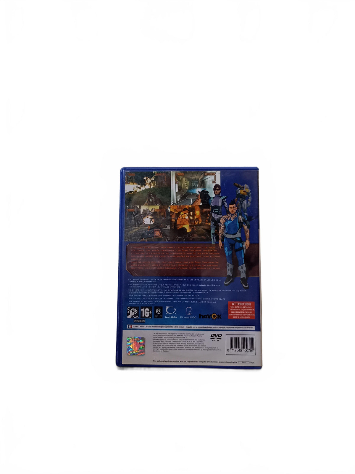 Gene Troopers playstation 2 (PS2)