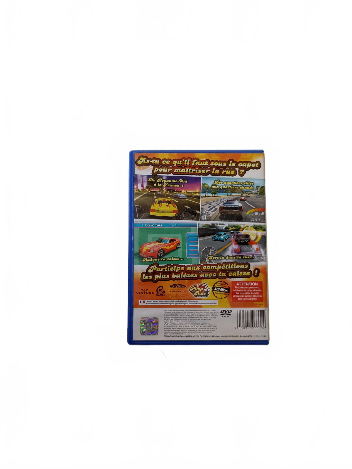 MTV Pimp My Ride Street Racing playstation 2 (PS2)
