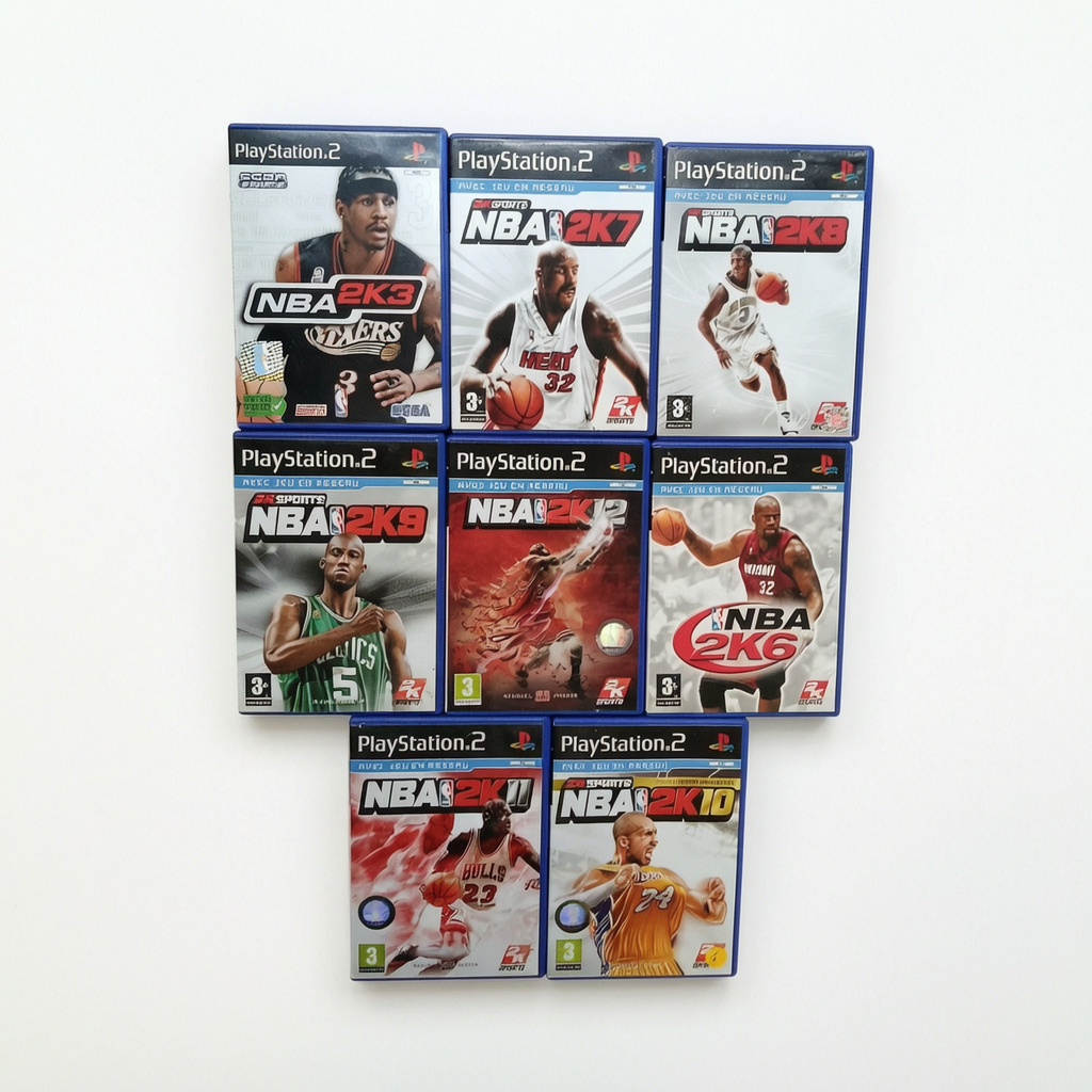 Lot Bundle NBA 2K playstation 2 (PS2)