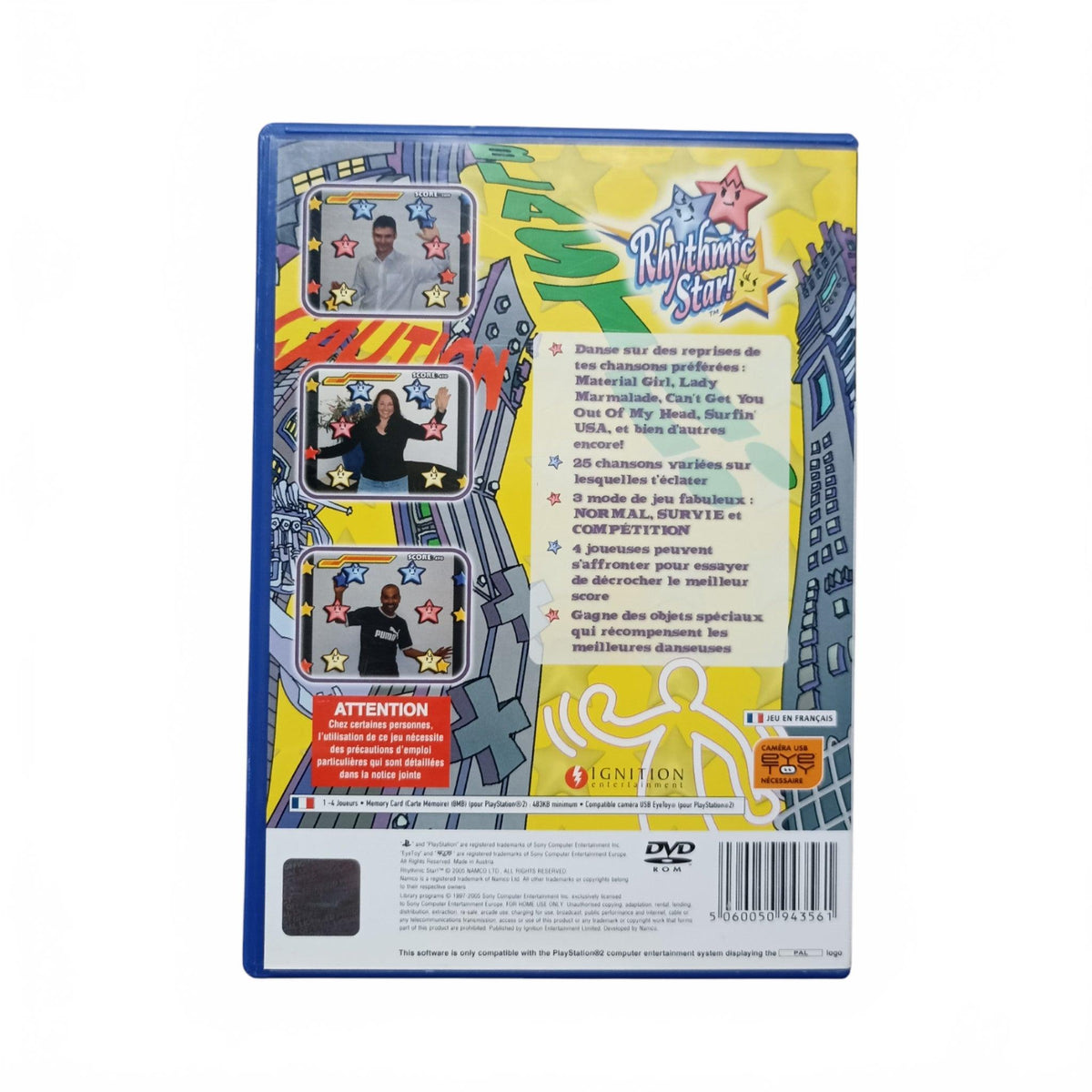 Rhythmic Star! playstation 2 (PS2)
