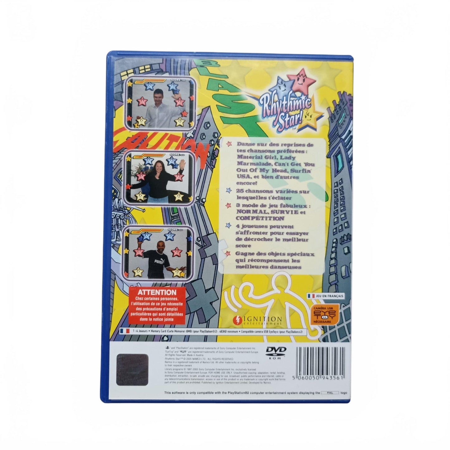 Rhythmic Star! playstation 2 (PS2)