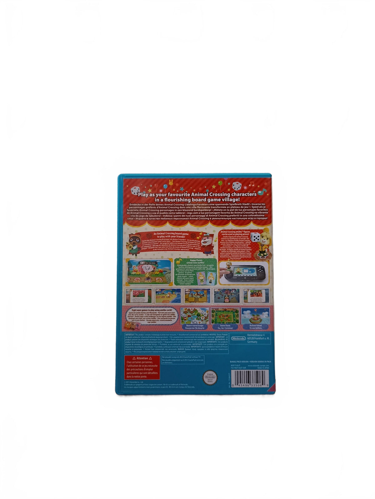 Animal Crossing Amibo Festival Nintendo Wii U