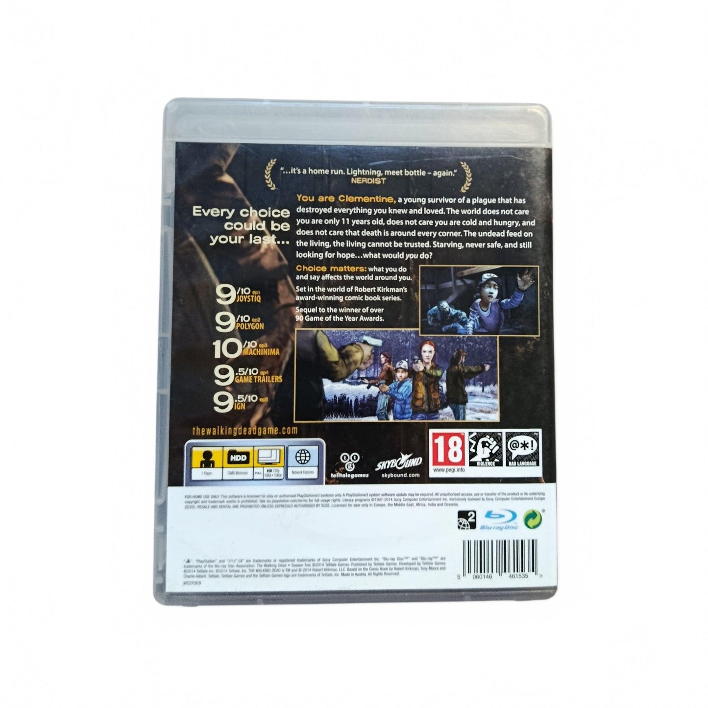 The Walking Dead Season Two PS3 PAL FR Fonctionnel | Masaru