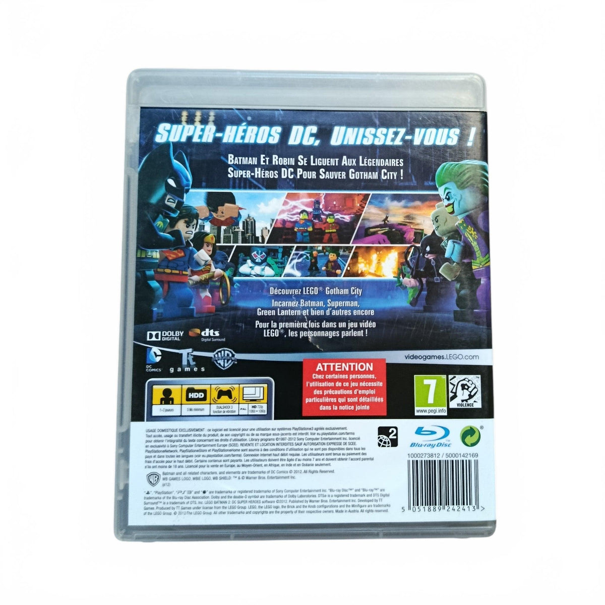 LEGO Batman 2 PS3 PAL FR Fonctionnel | Masaru
