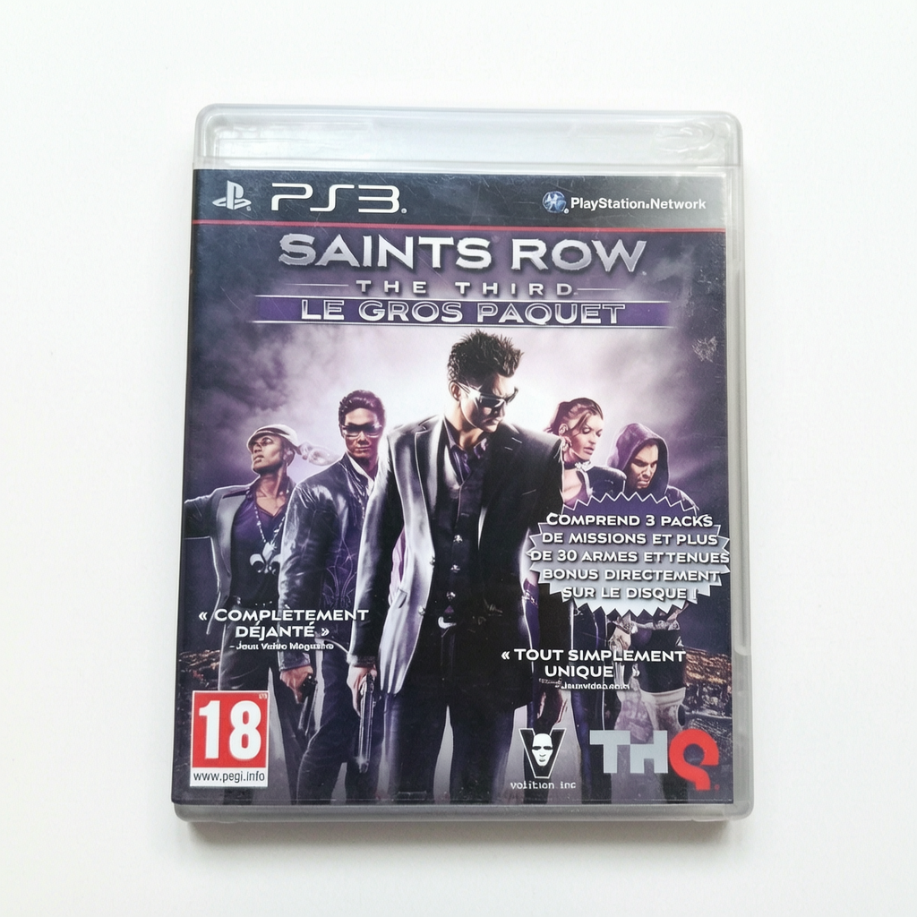 Saints Row The Third Le Gros Paquet PS3 PAL FR Fonctionnel | Masaru