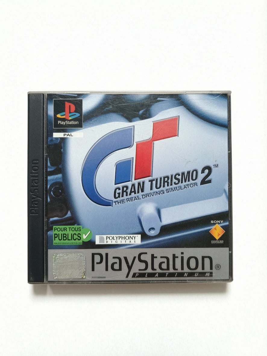 Gran Turismo 2 Platinum PS1 PAL Fonctionnel | Masaru