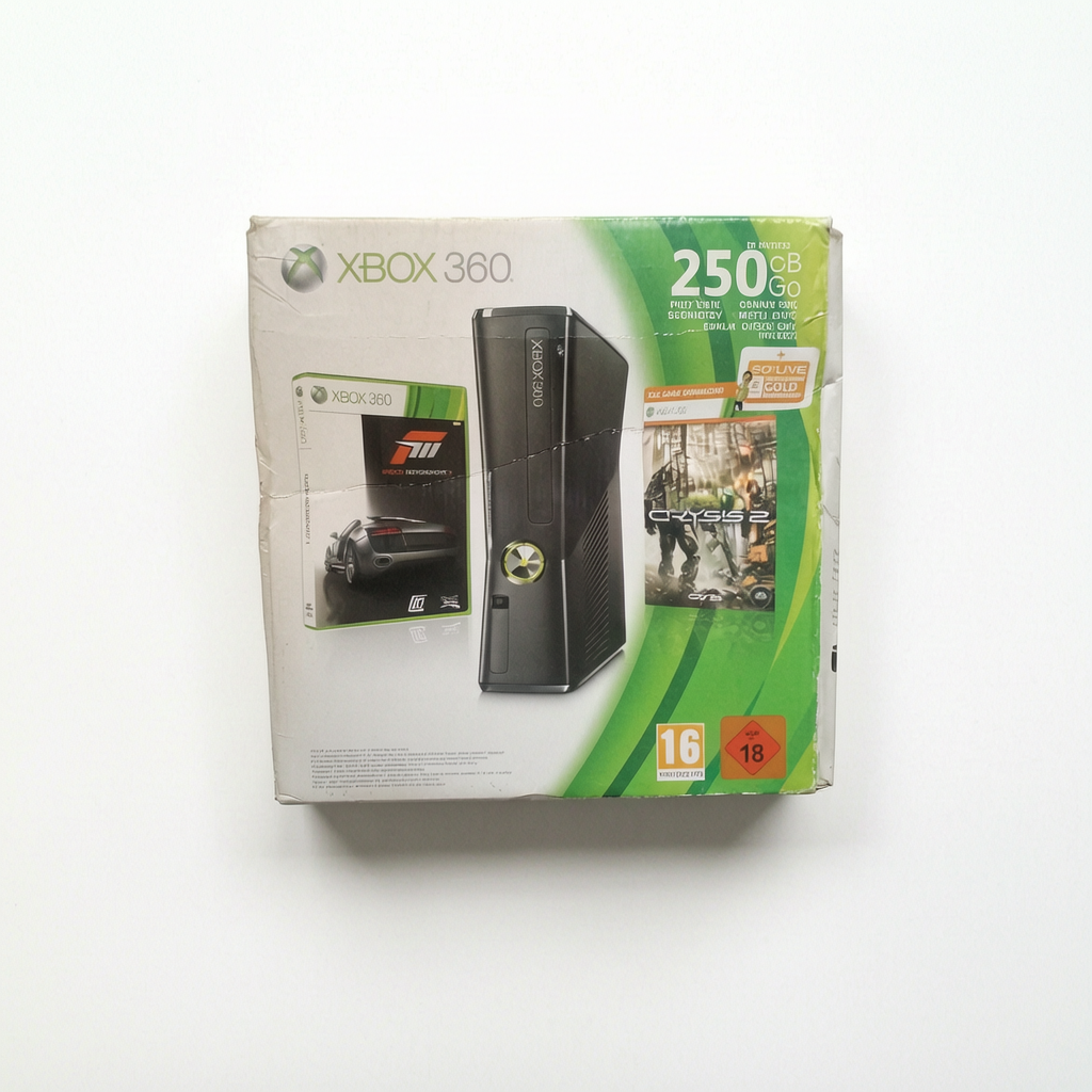 Console Xbox 360 Slim 250 Go – Version Officielle