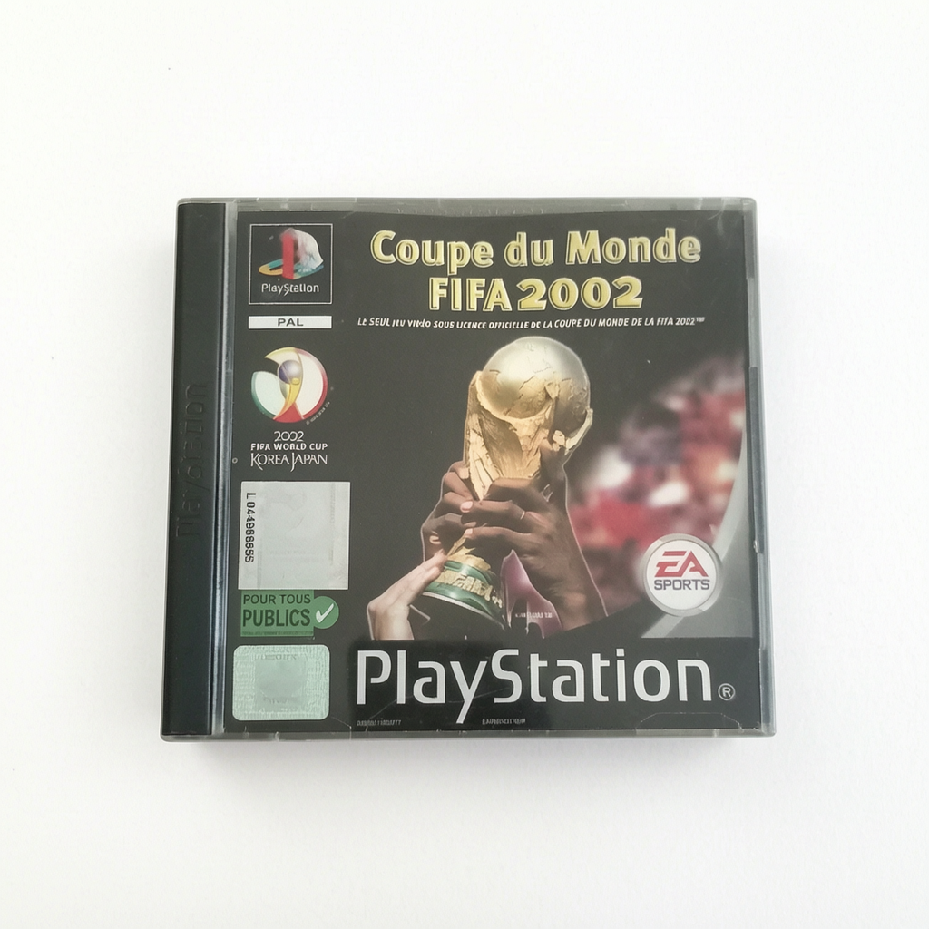 coupe du monde fifa 2002 playstation 1 PS1