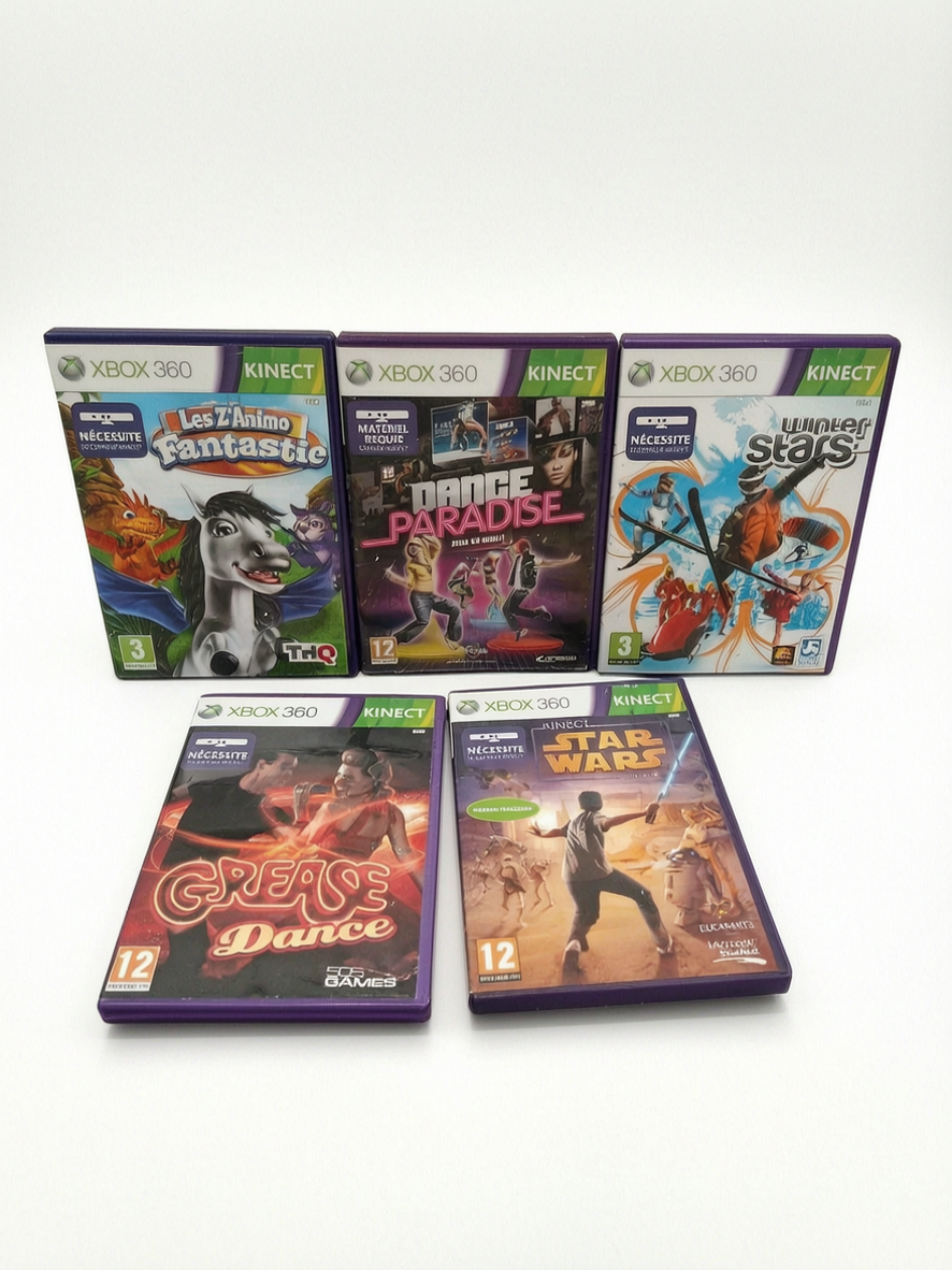 Lot Just Dance Xbox 360 Kinect Jeux Complets PAL FR