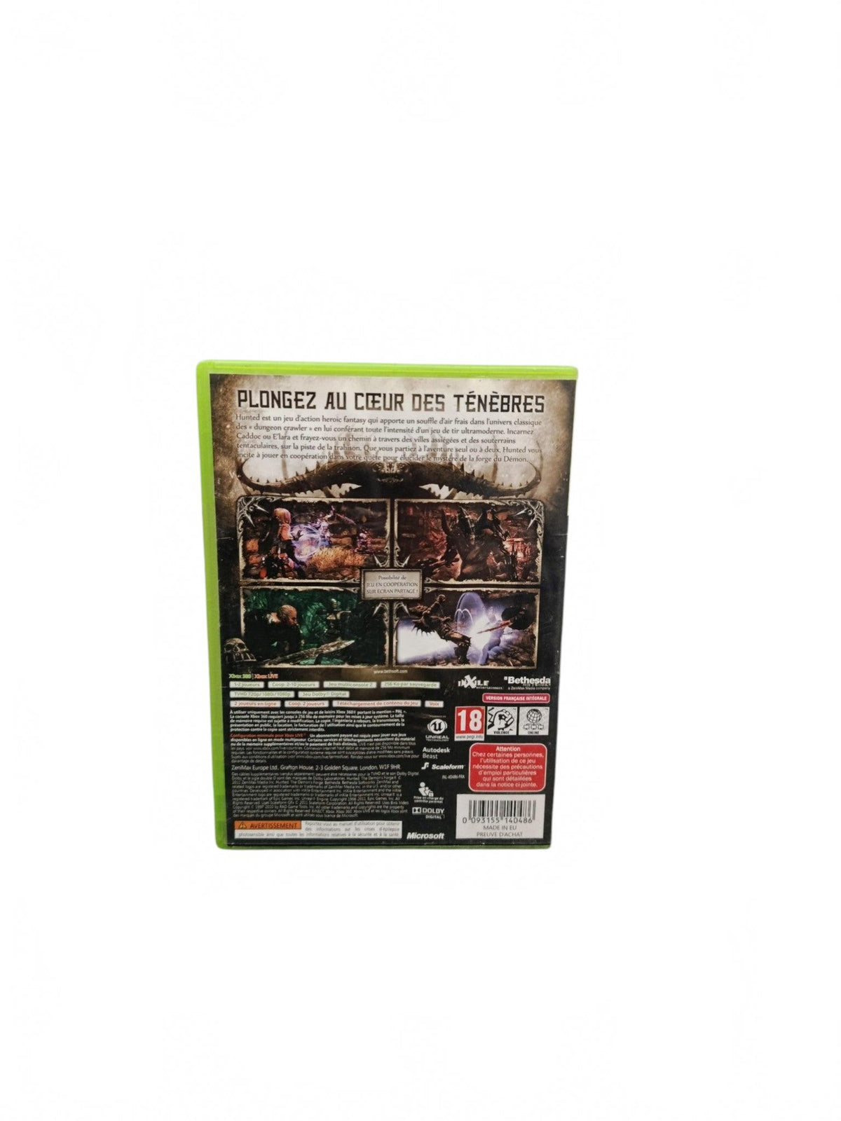 Hunted The Demon's Forge Xbox 360 Complet