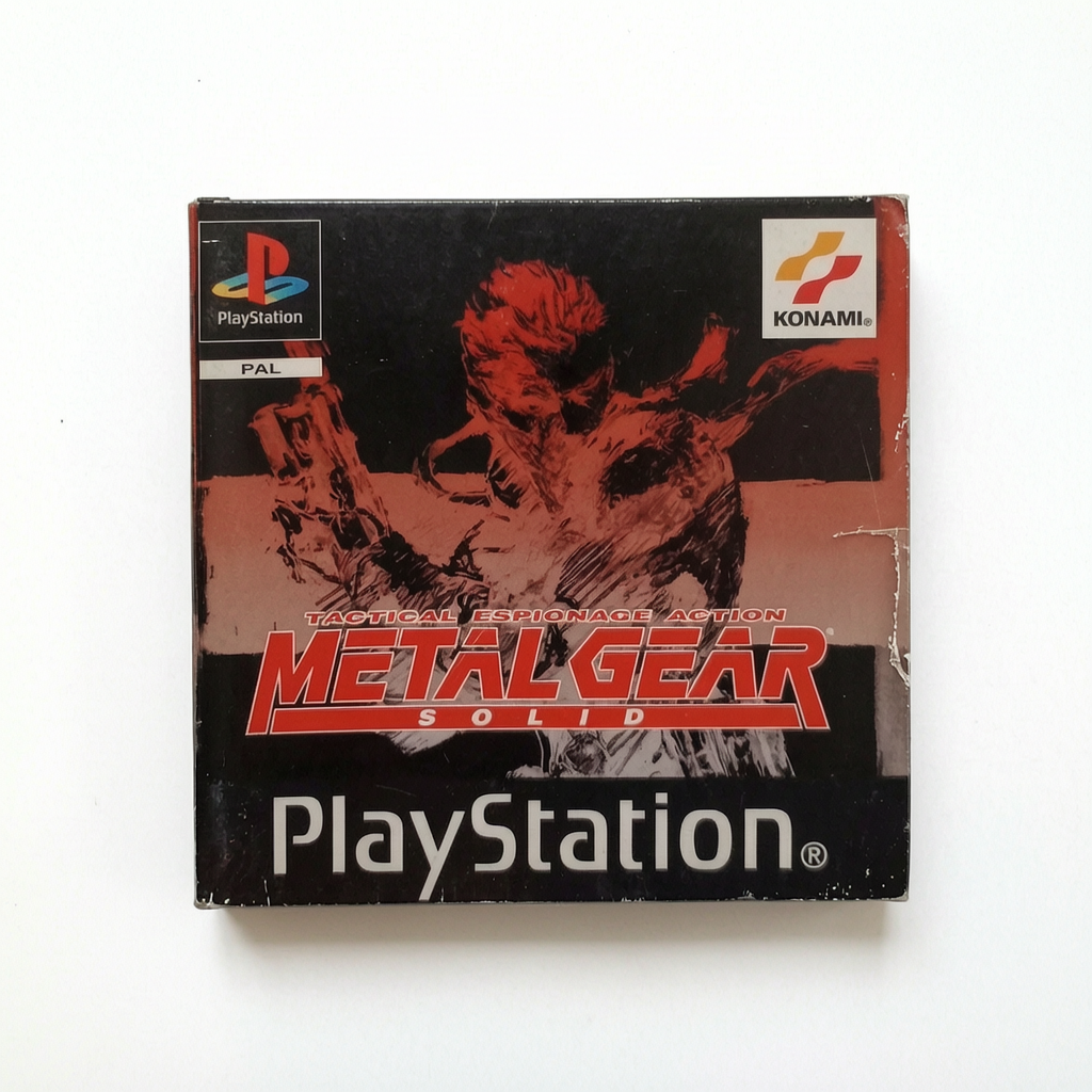Metal Gear Solid PlayStation Notice seule
