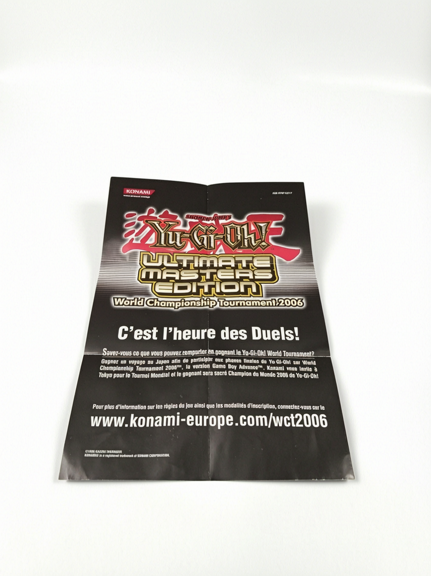 Yu-Gi-Oh : Ultimate Masters Edition World Championship Tournament 2006 Game Boy Advance (GBA)