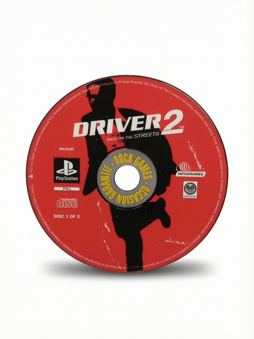 CD1 Driver 2 Playstation 1 (PS1)