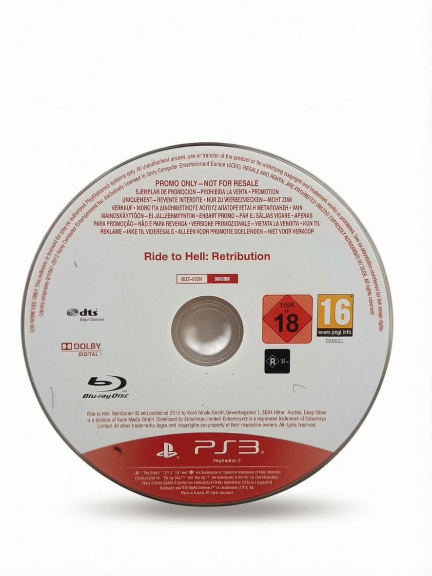 Ride To Hell : Retribution Playstation 3 (PS3) Version Française DEMO