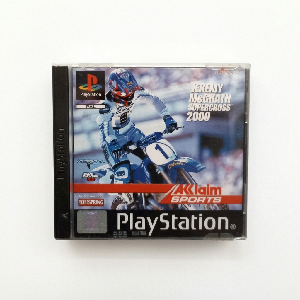 Jeremy McGrath Supercross 2000 PlayStation 1 Complet (boîte + notice)