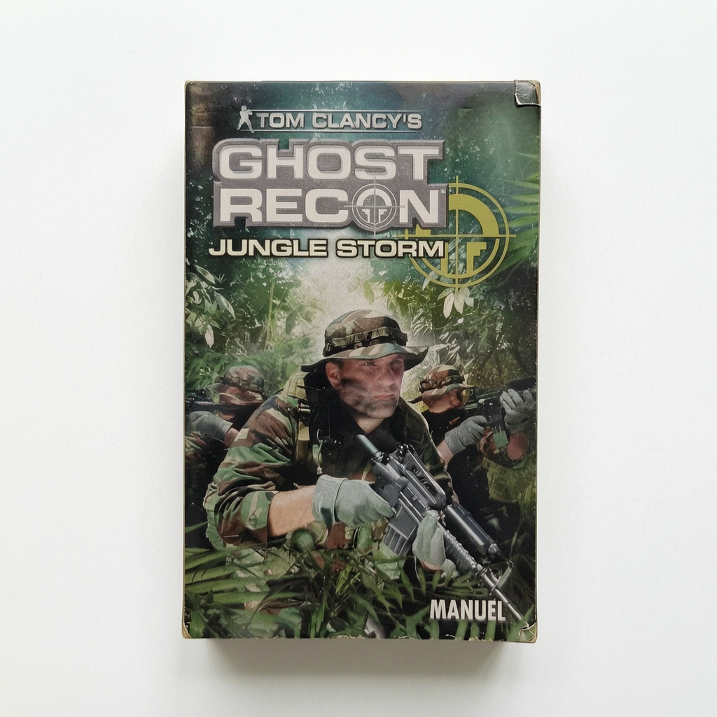 Tom Clancy's Ghost Recon Jungle Storm PlayStation 2 Notice seule en Français