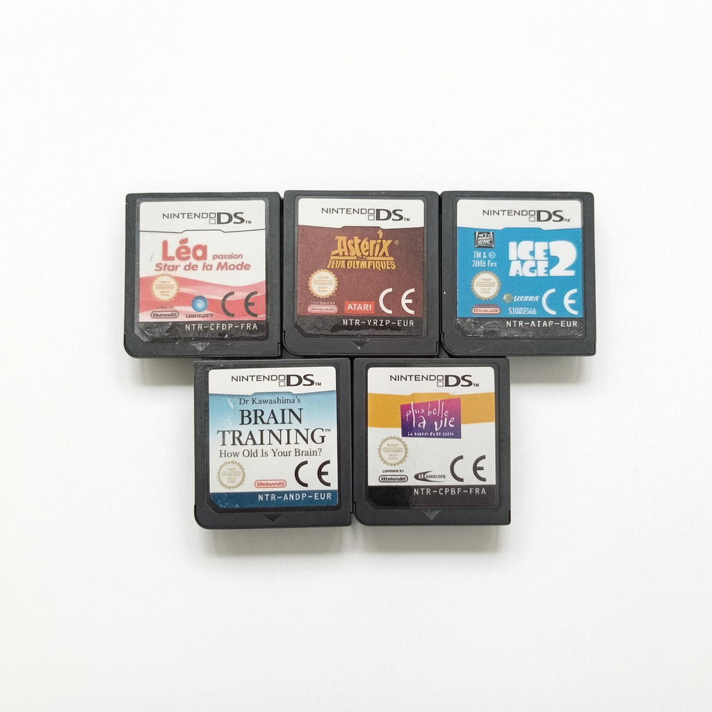 bundle 5 jeux Nintendo DS en Français