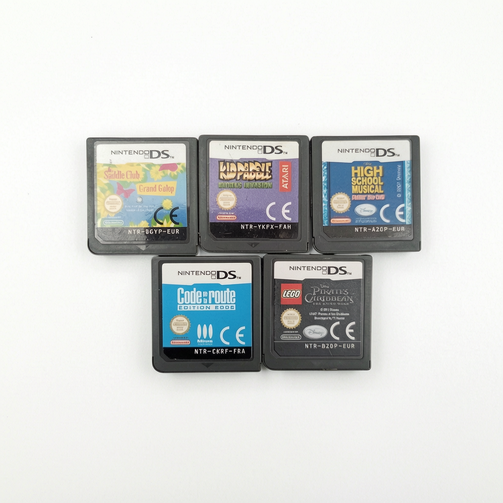 bundle 5 jeux Nintendo DS en Français