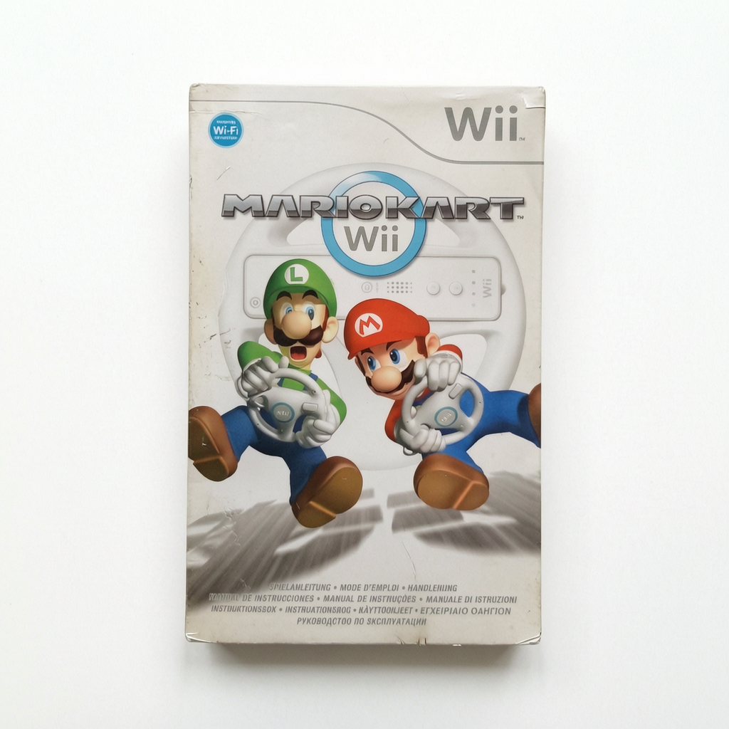 Notice Mario kart Nintendo Wii
