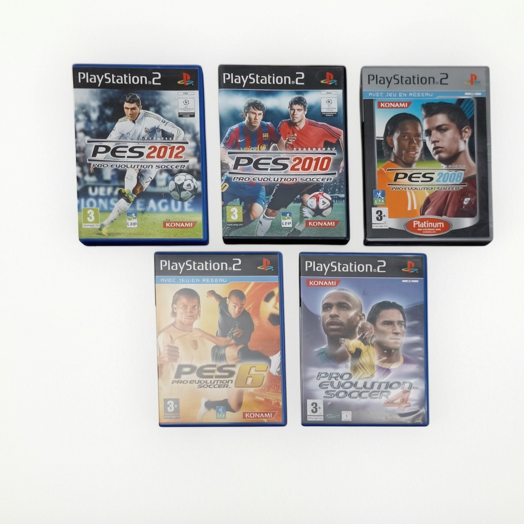 Bundle Jeux de foot Playstation 2 (PS2)