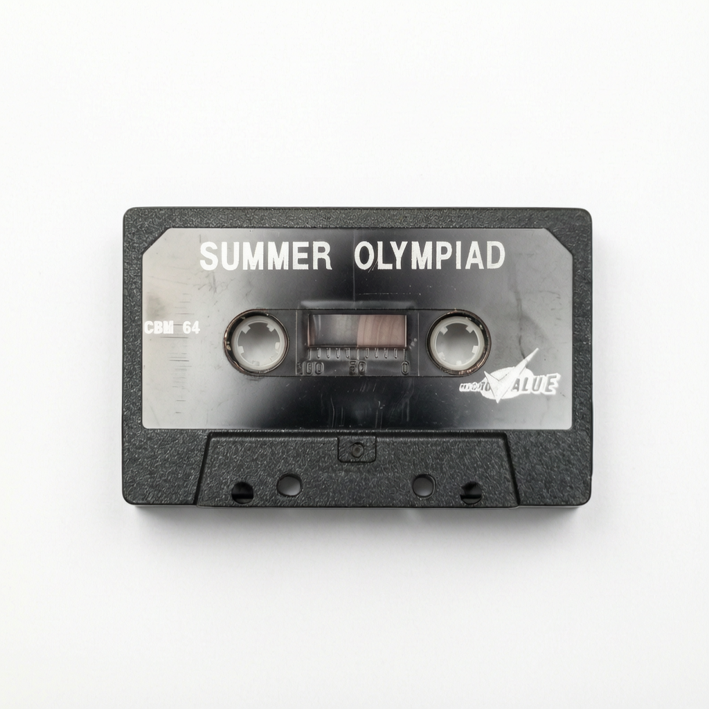 Summer Olympiad Cassette Commodore 64 Loose (C64)