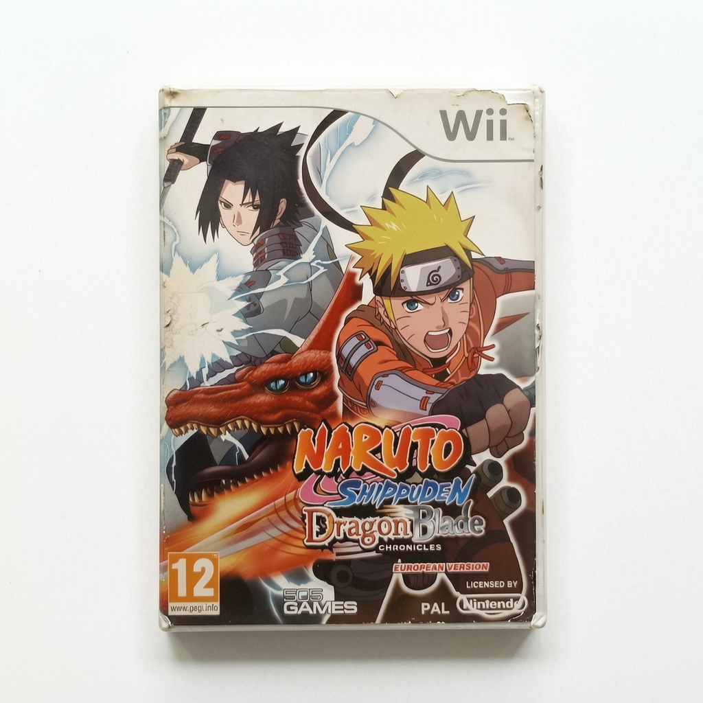 Naruto Shippuden Dragon Blade Chronicles Nintendo Wii Complet EUR