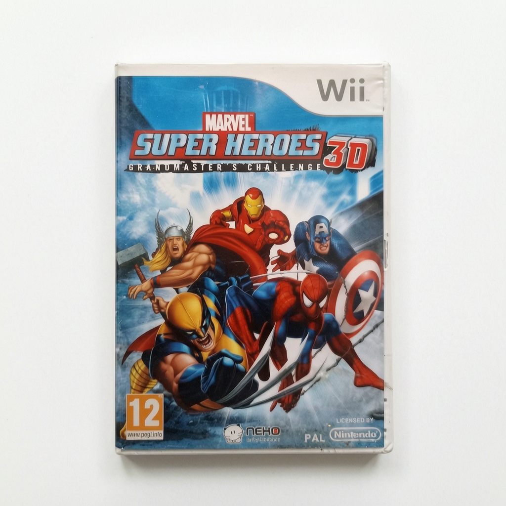 Marvel Super Heroes 3D Grandmaster’s Challenge Nintendo Wii Complet PAL EUR