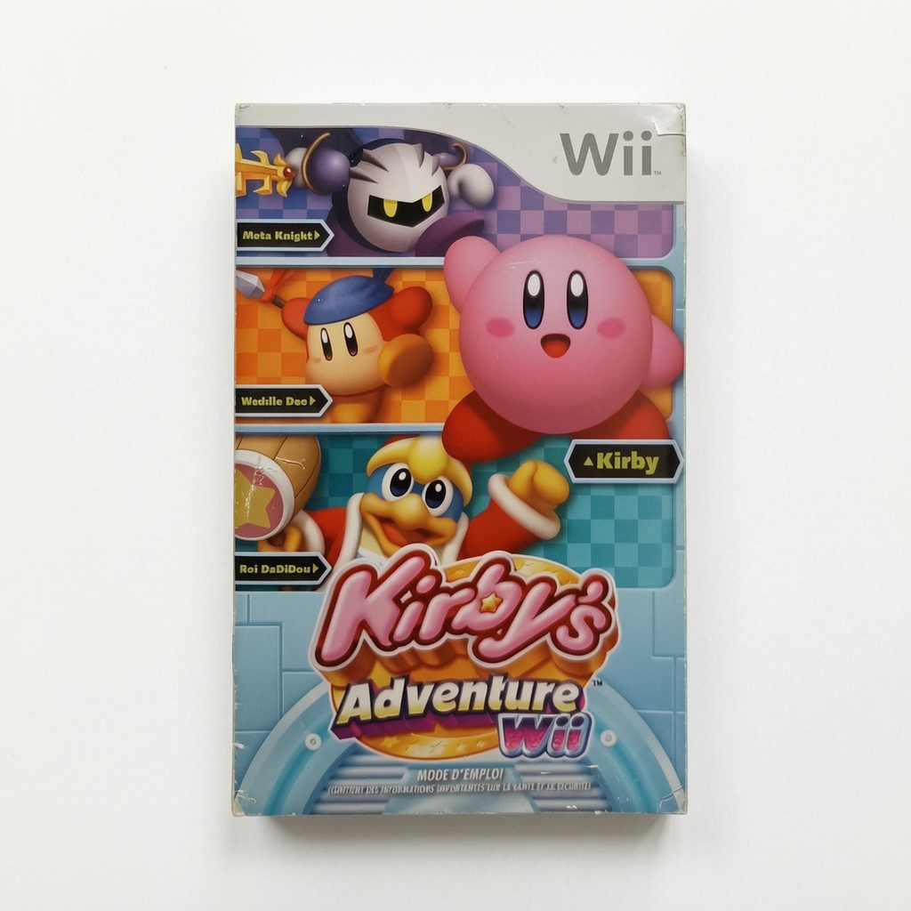 Notice Kirby's Adventure Nintendo Wii