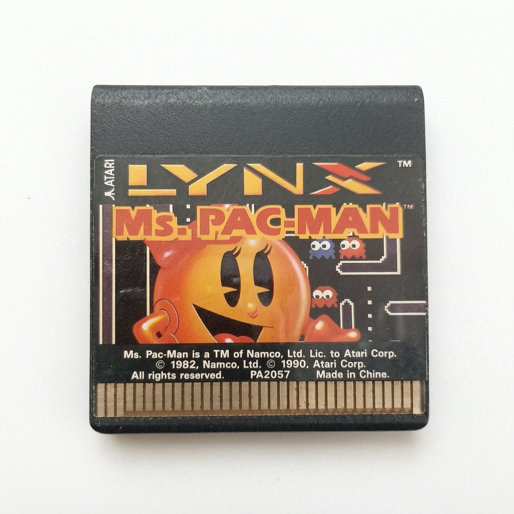 Ms. Pac-Man Lynx Cartouche Originale