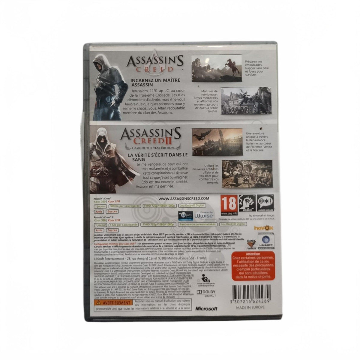 Assassin's creed Double Pack Xbox classics