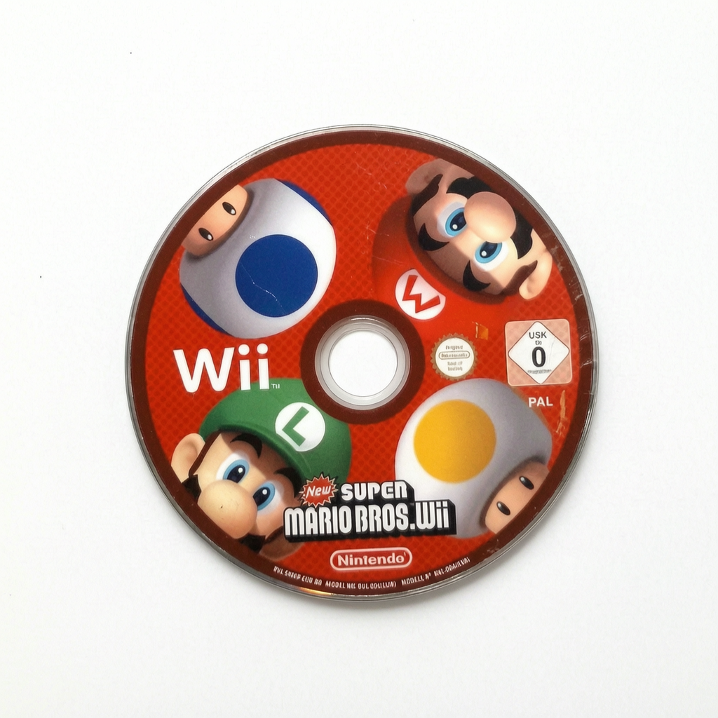 CD seuls New Super Mario Bros Nintendo Wii