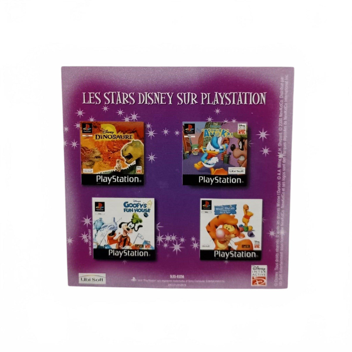 Notice Winnie l’Ourson La Chasse au Miel de Tigrou Playstation 1 (PS1) PAL Version Platinum