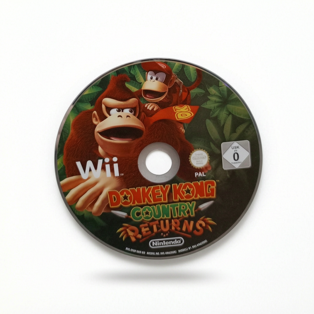 CD seul Donkey Kong Country Returns Nintendo Wii