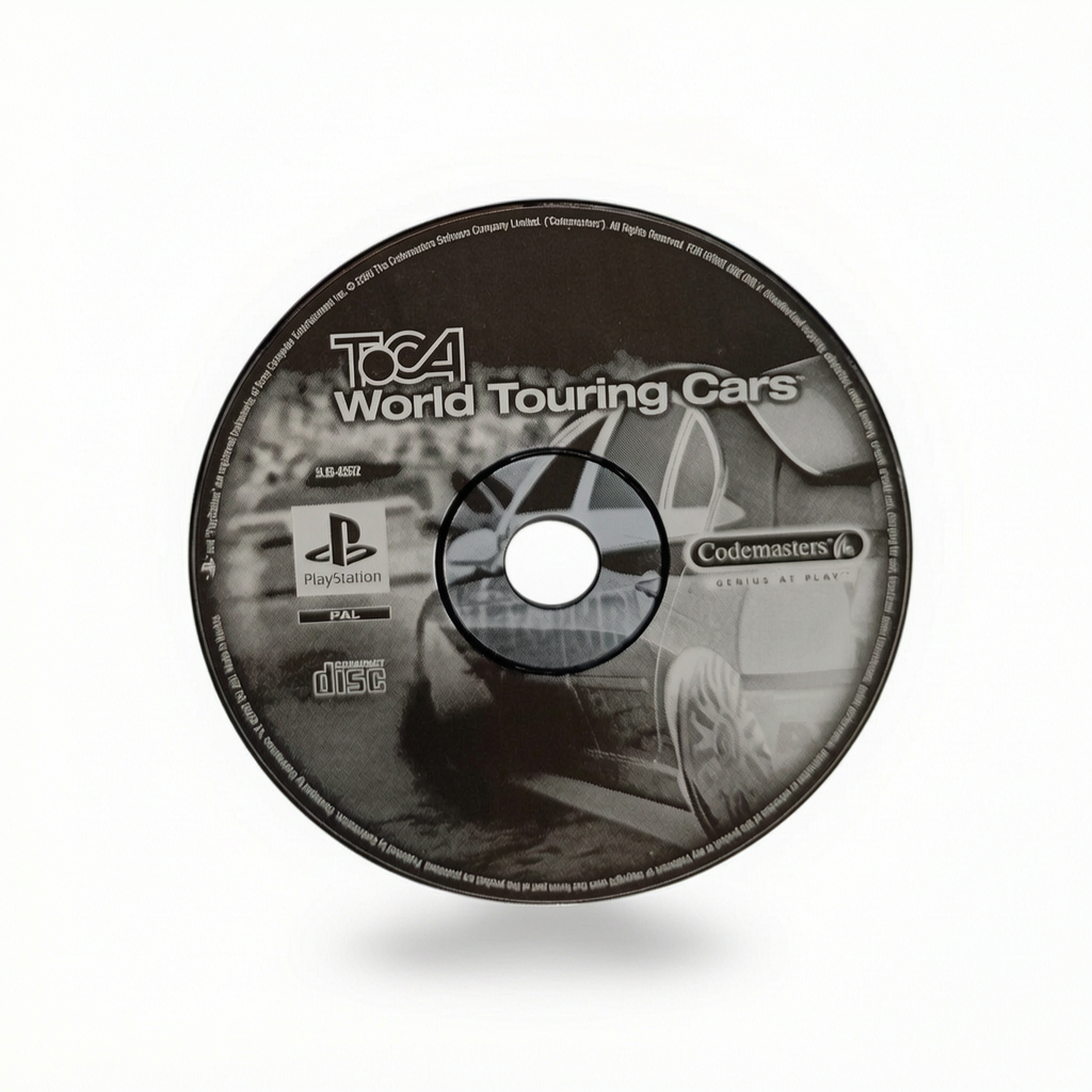 CD seul Toca World Touring Cars PlayStation 1 PS1 Version français