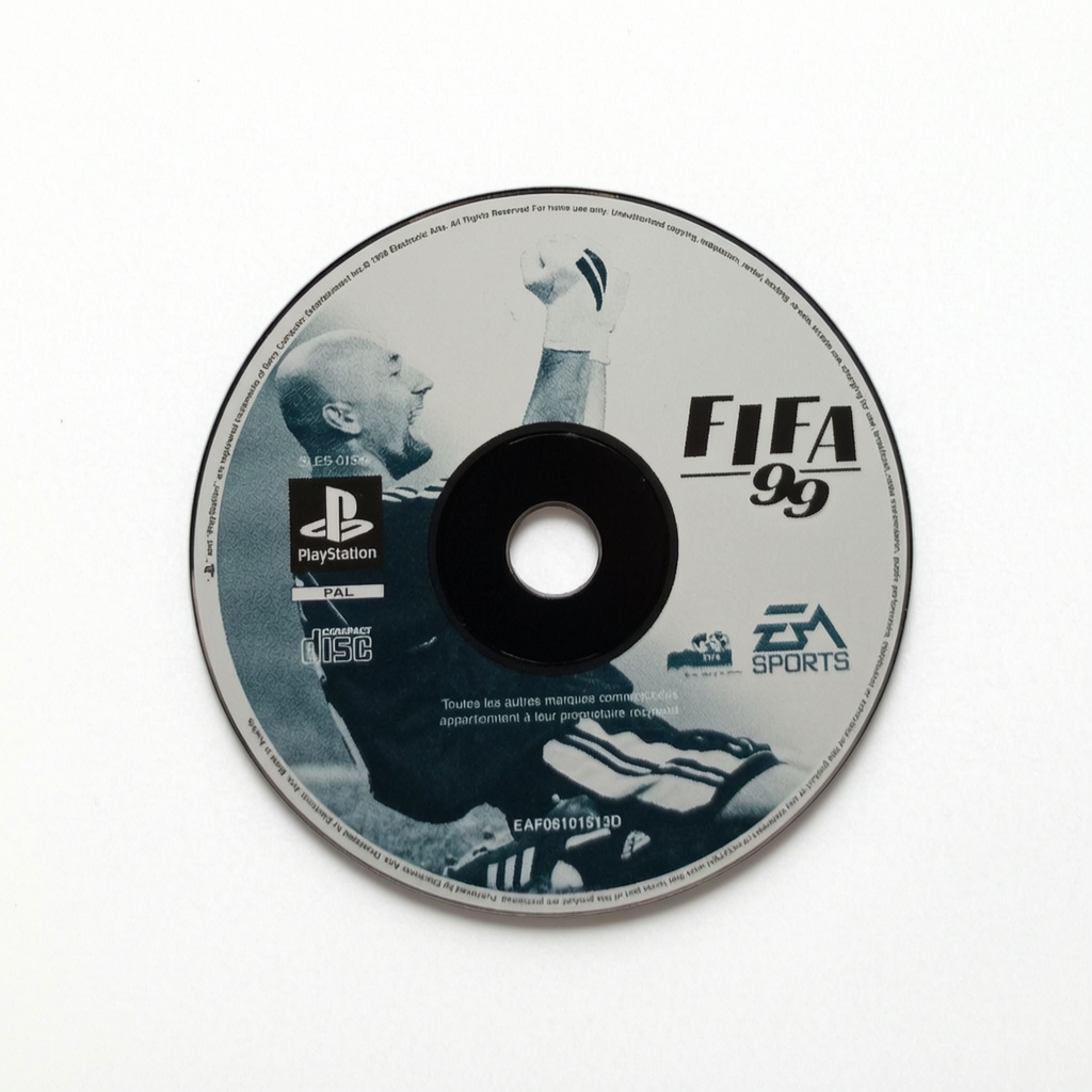 CD seul Fifa 99 PlayStation 1 PS1 Version français