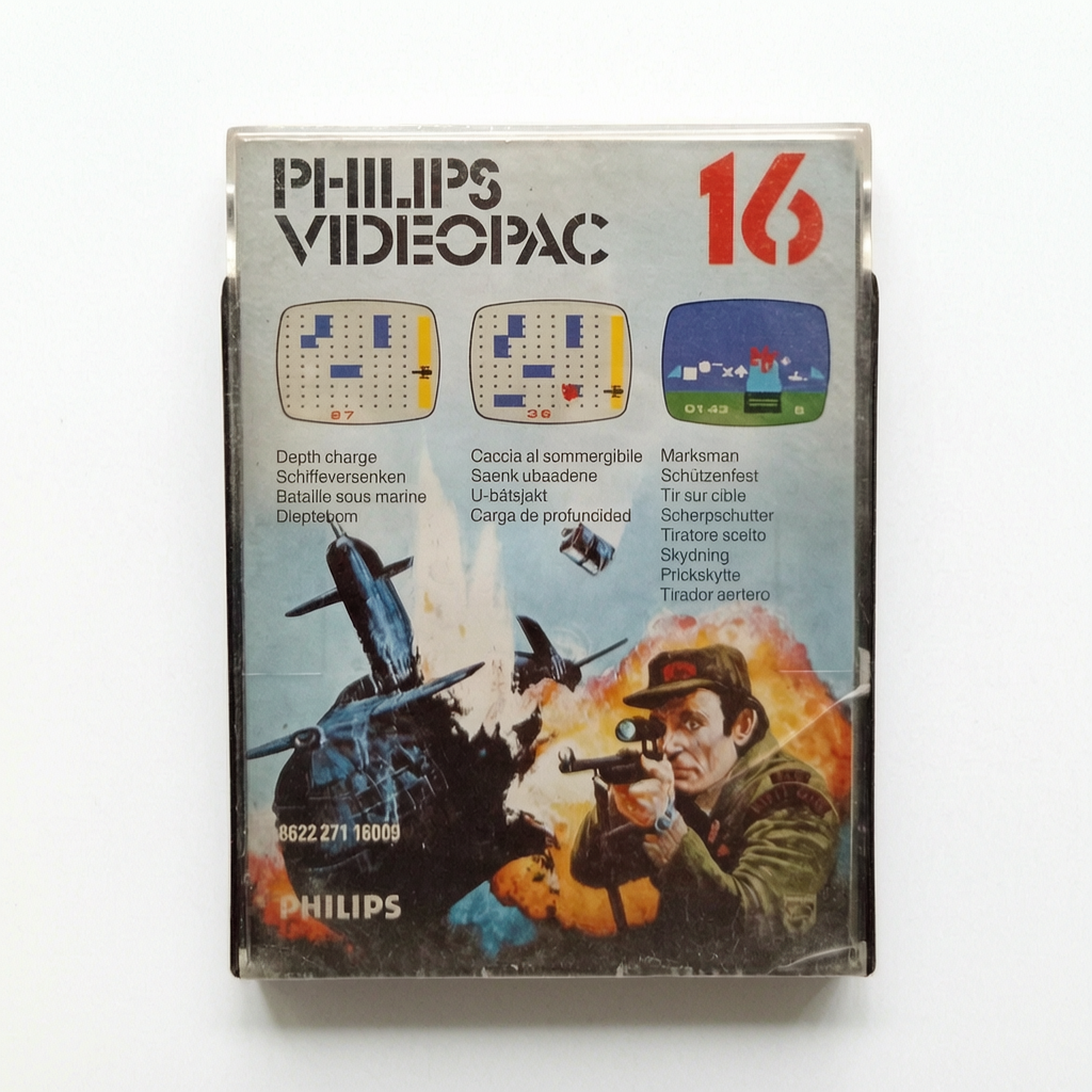 Philips Videopac 16 Depth Charge / Marksman Complet FRA