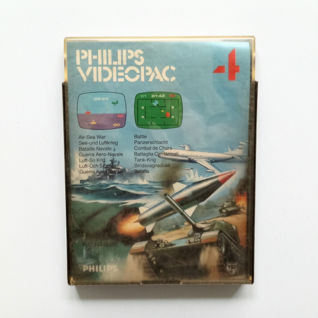 Philips Videopac 4 Air-Sea War / Battle Complet FRA sans jaquette avant