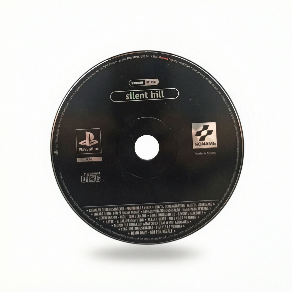 CD Démo Silent Hill PlayStation 1 PS1