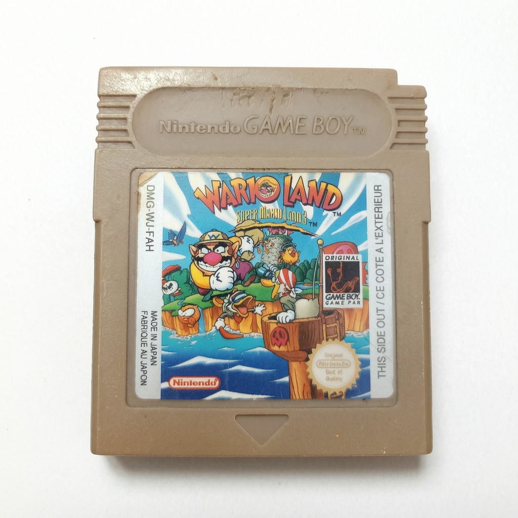 Wario Land Super Mario Land 3 Nintendo Game Boy FAH cartouche seule