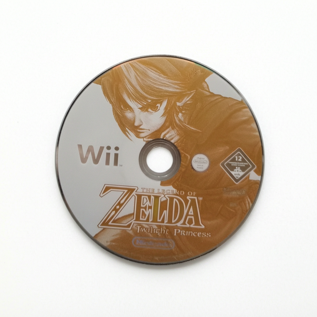 CD seul Zelda Twilight Princess Nintendo Wii