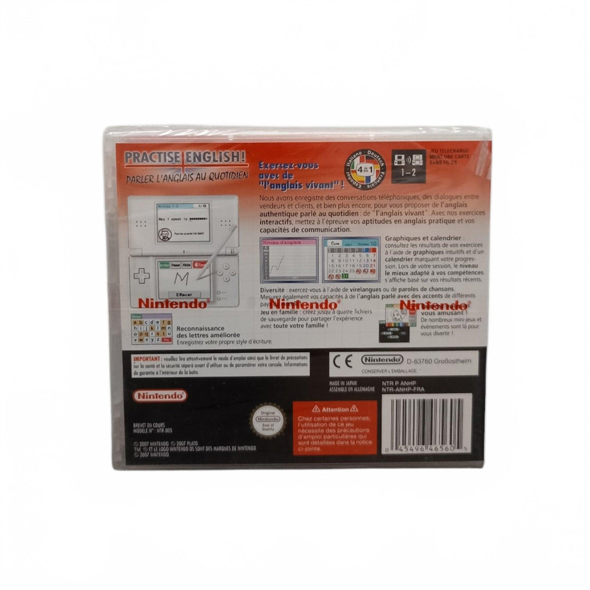 Practise English Parler L'Anglais Au Quotidien Nintendo DS Neuf Sous Blister (FR)