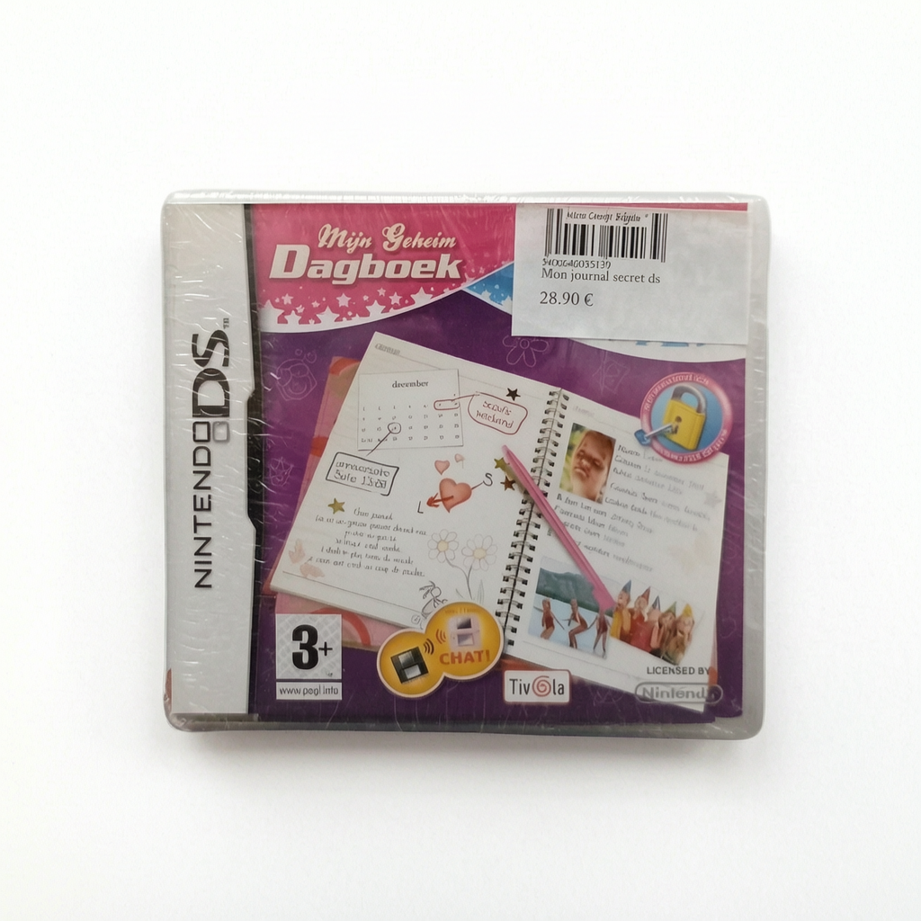 Mon Journal Secret Nintendo DS Neuf Sous Blister (FR)