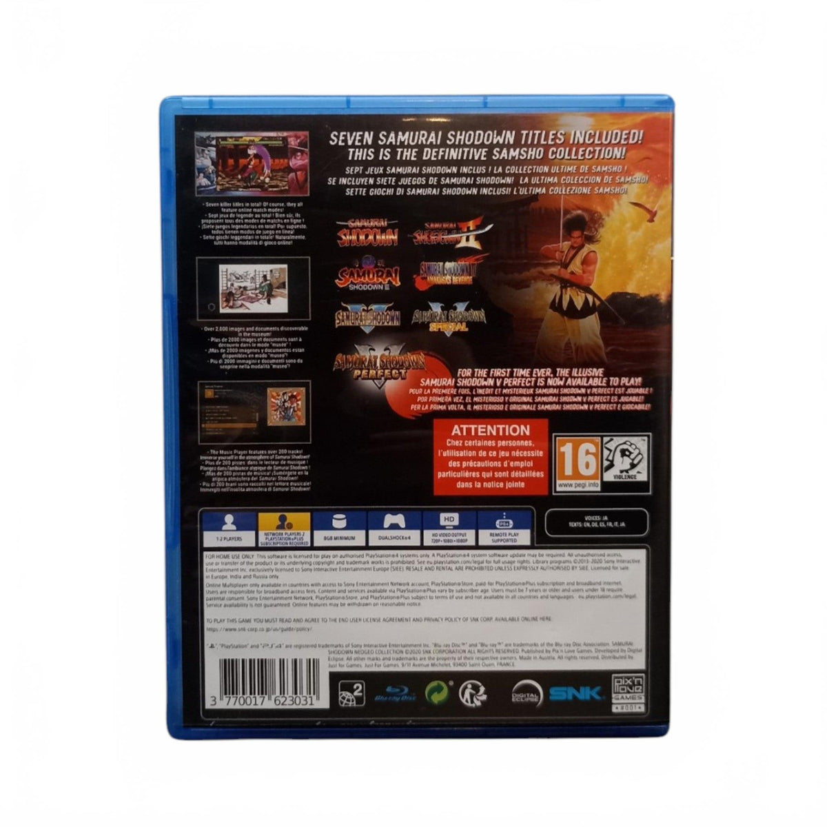 Samurai Shodown PlayStation 4 (PS4)